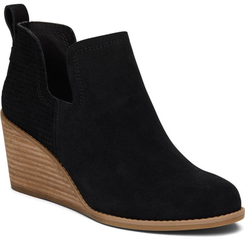 TOMS Kallie Wedge Booties